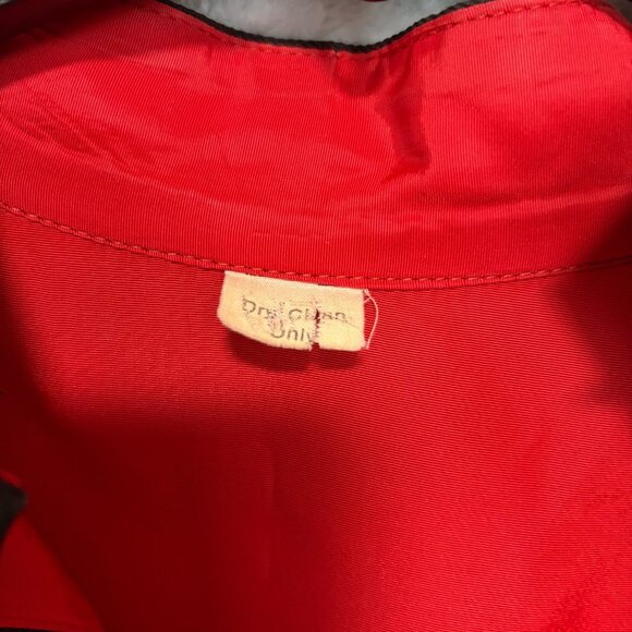 Vintage Knights Of Columbus Ceremonial Cape Cloak Black/Red The English Company - Picture 8 of 13